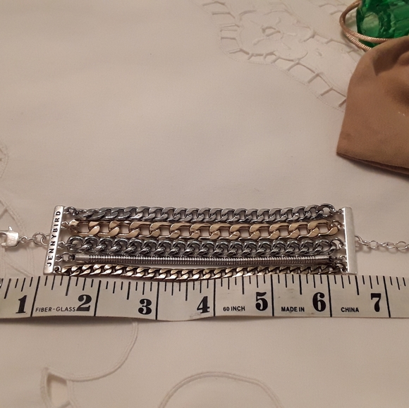 NEW DESIGNER JENNY BIRD "AUSTIN" CHAIN BRACELET - Picture 5 of 16
